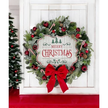 Merry christmas kopogtató