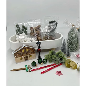 Tiroli síelős adventi - alkotói csomag