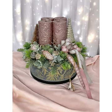 Modern rosegold adventi