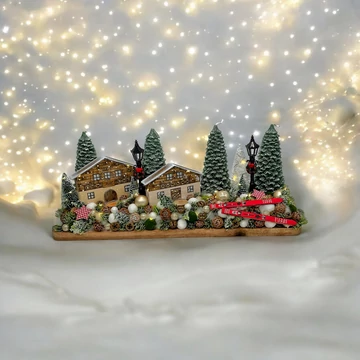 Ledes síelős Tiroli - erdei adventi