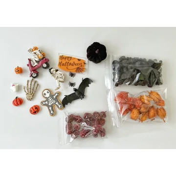 Halloween - csontvázas  - alkotói csomag