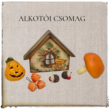 Diy box, őszi asztaldísz, alkotói csomag, csináld magad