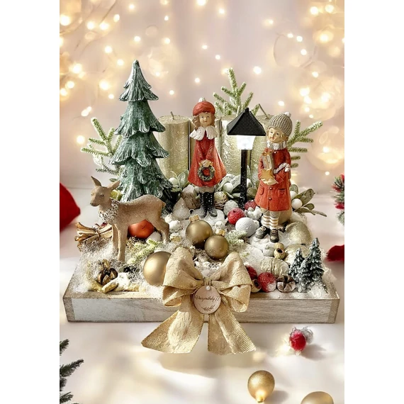 Régi idők karácsonyát idéző adventi 