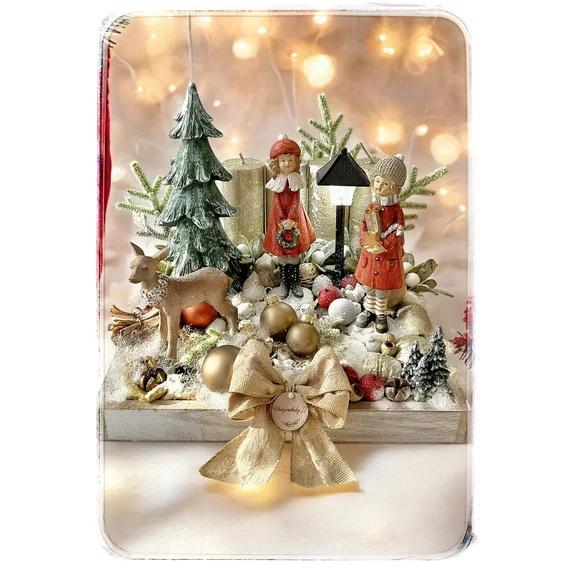 Régi idők karácsonyát idéző adventi 