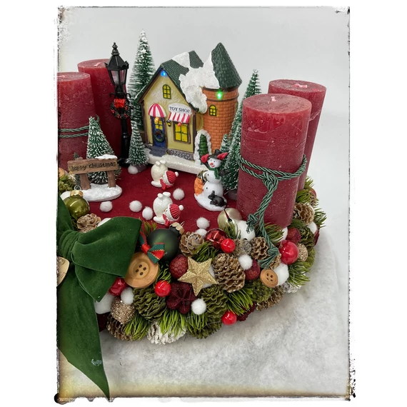 Adventi koszorú- játékbolt