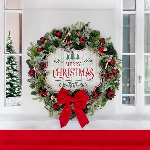 Merry christmas kopogtató