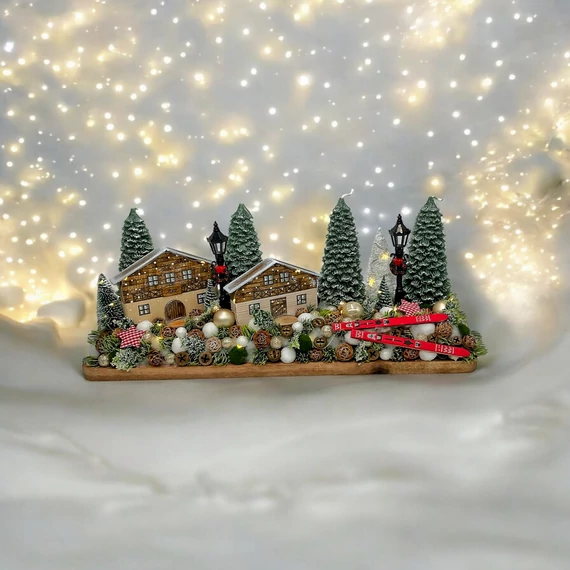Ledes síelős Tiroli - erdei adventi