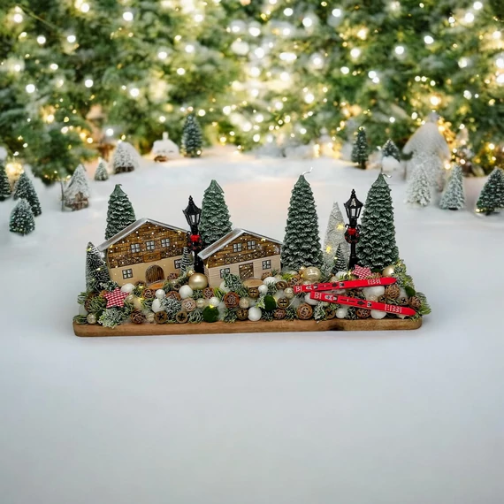 Ledes síelős Tiroli - erdei adventi