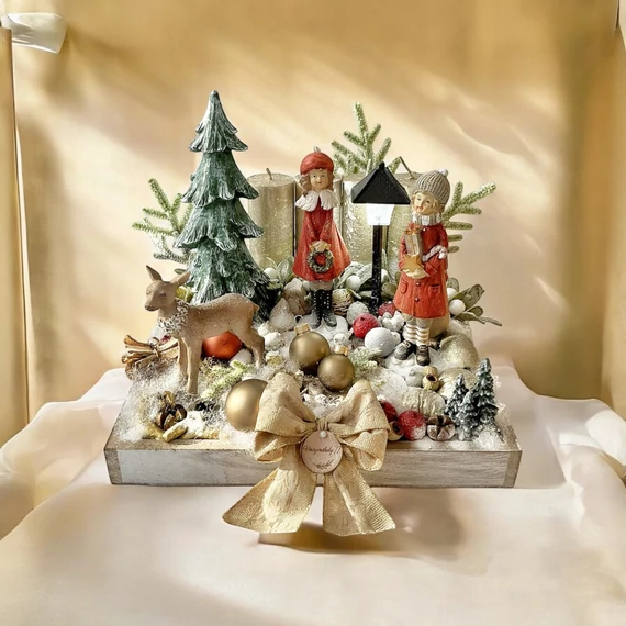 Régi idők karácsonyát idéző adventi 