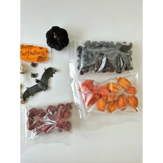 Halloween - csontvázas  - alkotói csomag
