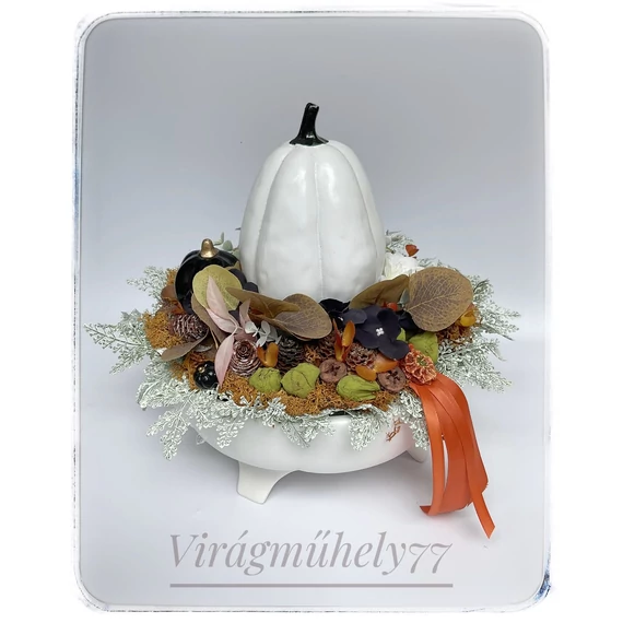Modern őszi dekoráció, nagy méret