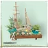 Tengeri vitorlás asztaldísz